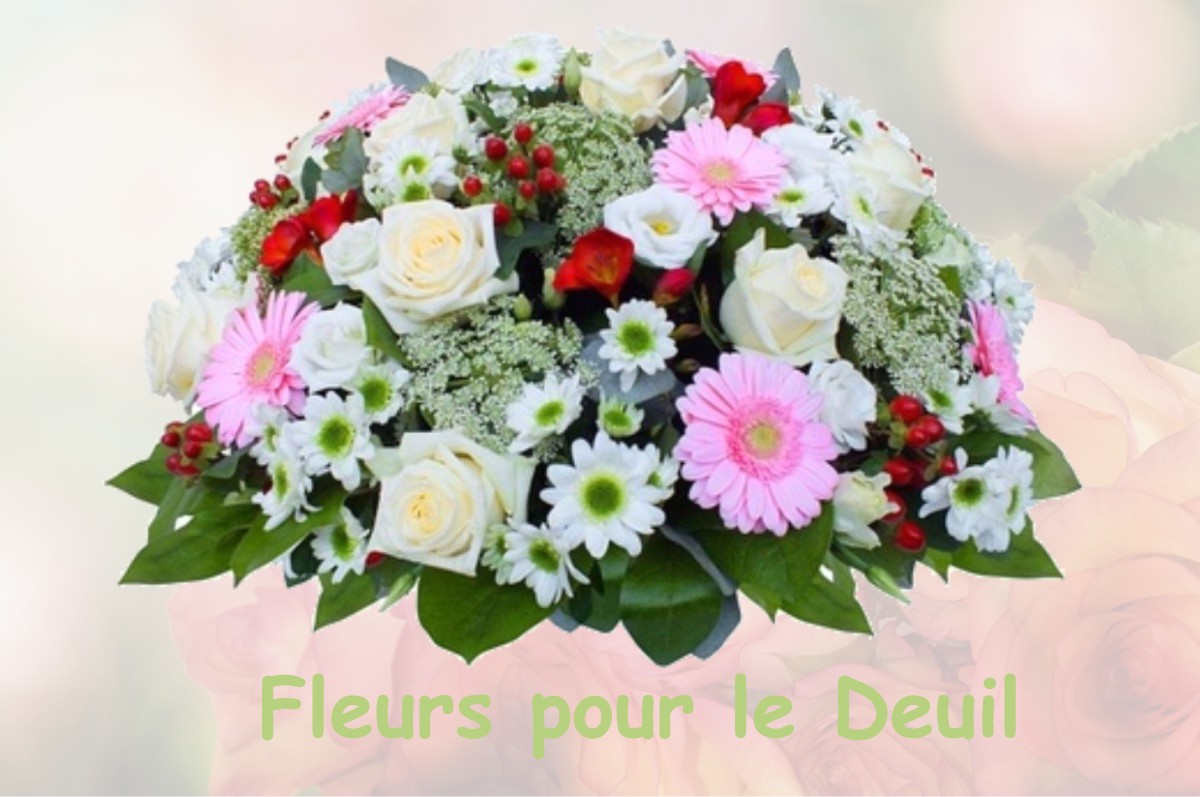 fleurs deuil NOTRE-DAME-DE-BELLECOMBE